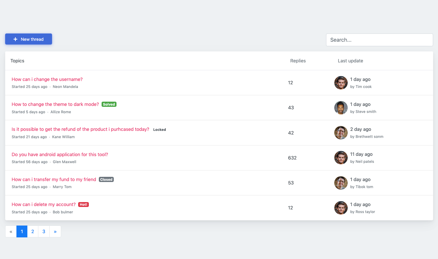 Bootstrap 5 Jobs card Listing Example