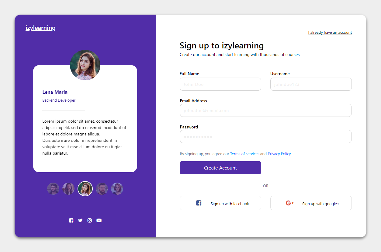 Bootstrap 4 simple image carousel slider with thumbnails Example