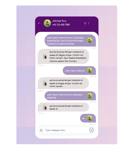 Bootstrap 4 Chartist simple line chart Example