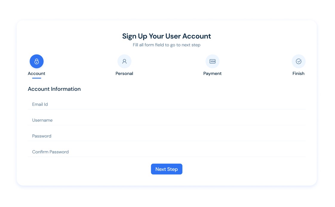 Bootstrap 4 credit card payment form template Example