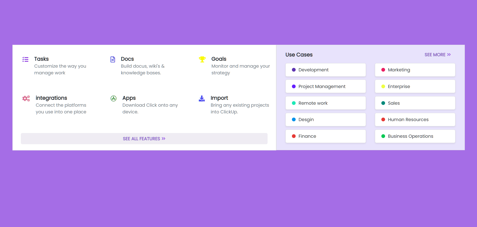 categories Snippets Examples